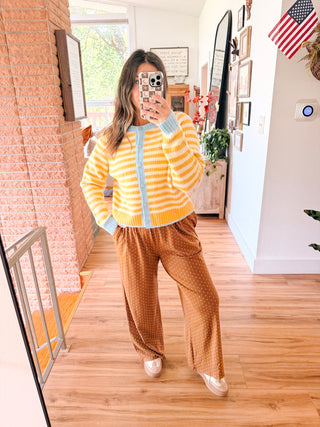 Polka Dot Casual Set