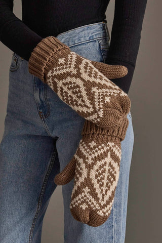 Stars Hollow Knit Mittens