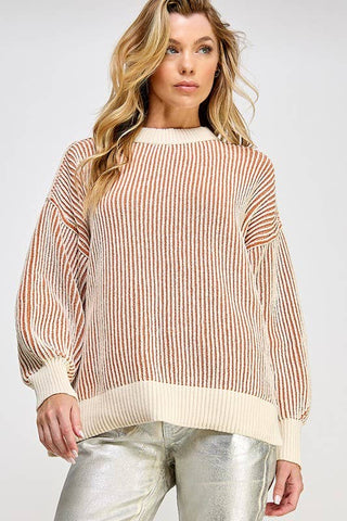 October Stripe Sweater