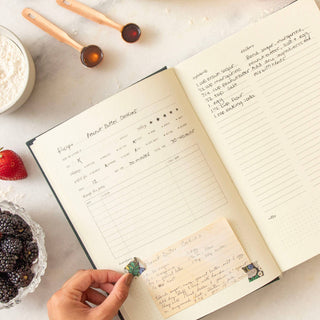 Floral Heirloom Recipe Book