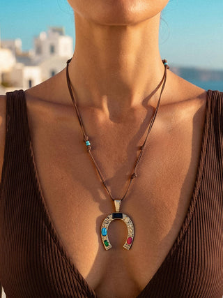 Isabell Western Horseshoe Necklace