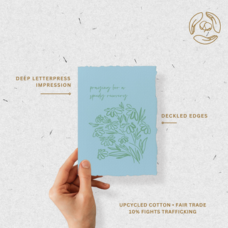 Praying For a Speedy Recovery Card + Envelope
