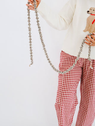 Silver Chime Bell Garland