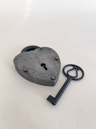 Heart Lock and Key