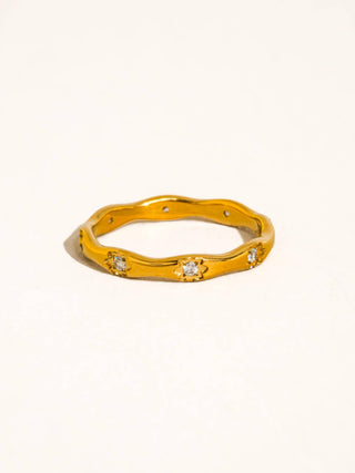 Vendome 18K Gold Starburst Ring