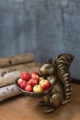 Squirrel Figurine Bowl *online exclusive*