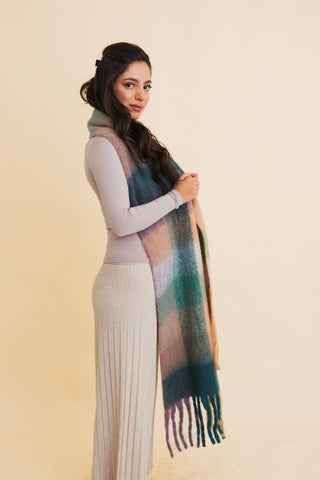 Cozy Breeze Oversized Fringe Scarf (more colors)