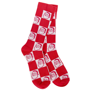 Holiday Santa Crew Socks