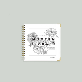 Spiral Bound How to Draw Modern Florals