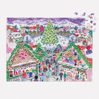 Holiday Village Market 1000pc Foil Puzzle