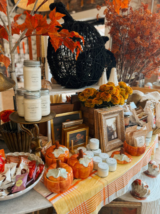Pumpkin Jar with Lid