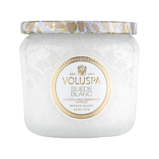 FINAL SALE Suede Blanc Candle