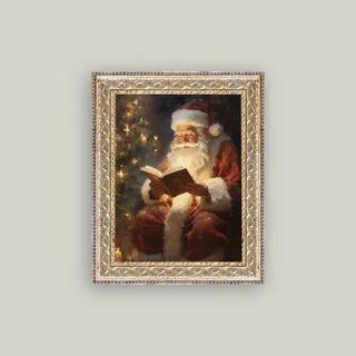 Classic Santa Framed Wall Art