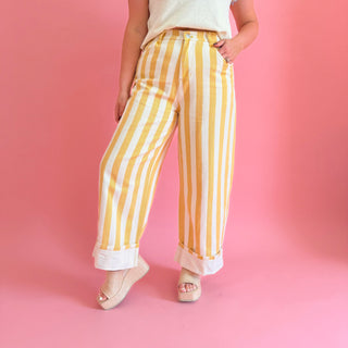 Boardwalk Cuffed Wide Leg Pants