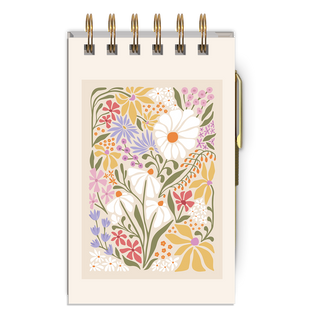Flower Market Notepad With Pen (more styles)