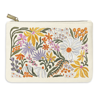Flower Market Zipper Pouch