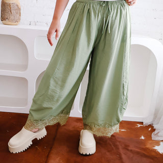 Rosemary Lace Balloon Pants