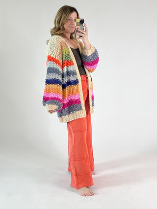 The Maisie Multi-Colored Cardigan