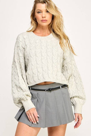Carrie Cable Knit Sweater