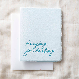 Praying for healing Card + Envelope