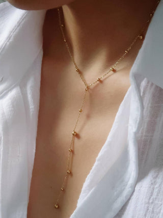 Briar Beaded Y Necklace