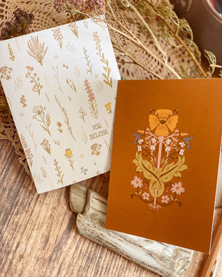 California Dreaming Blank Greeting Card