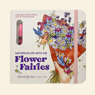Watercolor With Me: A Reusable Coloring Book