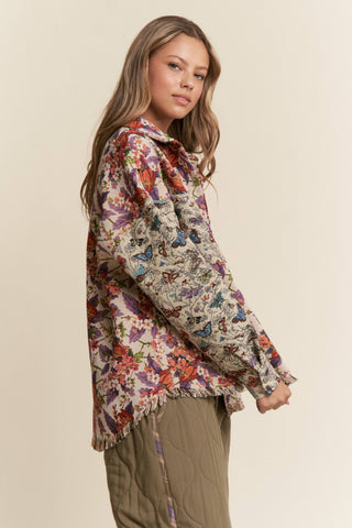Cottagecore Tapestry Jacket