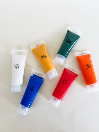 Washable Finger Paint Set