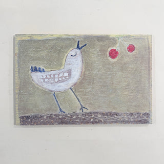Hope Is A Thing Bird Art Tile