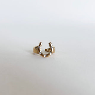 Horseshoe Adjustable Ring