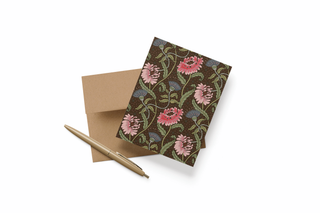 Thistle Mum Blank Greeting Card