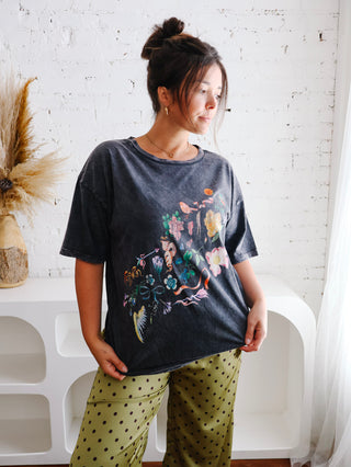Green Polka Dot Satin Pants