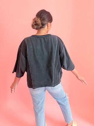 TOUCHDOWN Patchwork Top
