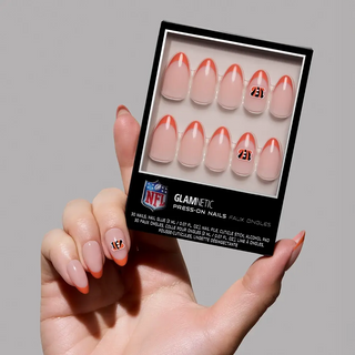 Glamnetic x NFL Cincinnati Bengals Press-On Nails