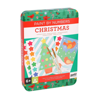 Paint by Numbers | Christmas Activity Tin