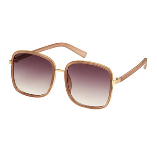 Gold Trim Squared Sunglasses
