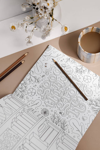 Good Things Grow Here | Adult Coloring Book