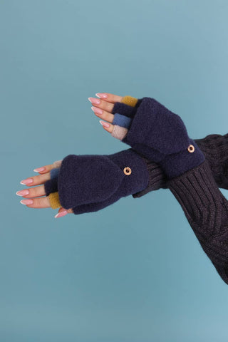 Rainbow Tip Convertible Gloves