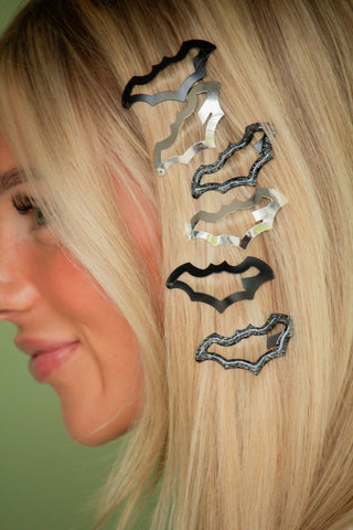 Bat Snap Clips - 6 Pack