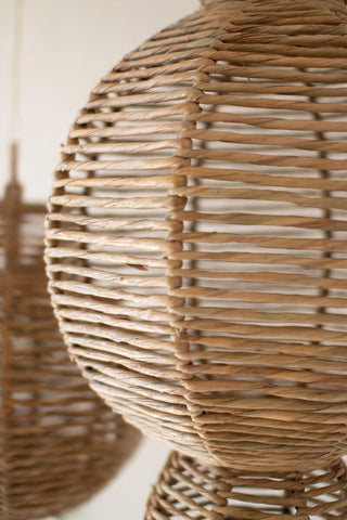 Woven Seagrass Ornament Set *online exclusive*