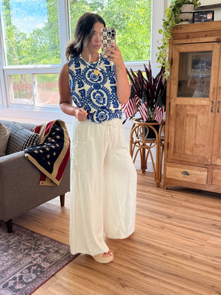 Cape Cod Wide Leg Pants
