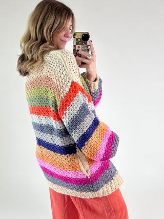 The Maisie Multi-Colored Cardigan