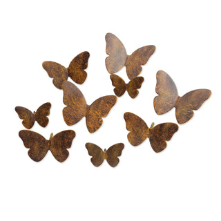 Metal Butterfly Wall Decor - Single