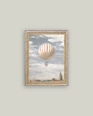 Hot Air Balloon Framed Wall Art