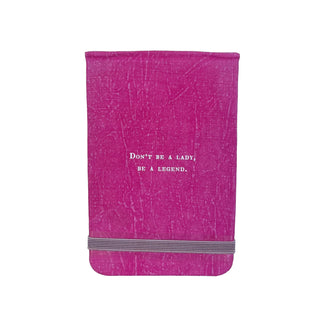 Don't Be A Lady - Stevie Nicks Mini Fabric Notebook