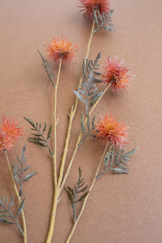 Faux Tonal Wildflower Spray