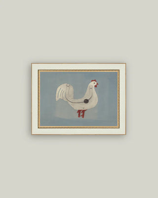 Chicken Weather Vane Framed Wall Art