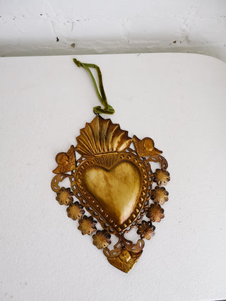 Intricate Angels Hanging Sacred Heart