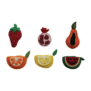 Fruity Wool Felt Tape Measure